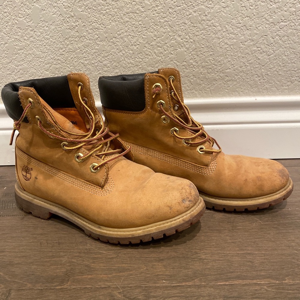 Timberland Leather Combat Boots
